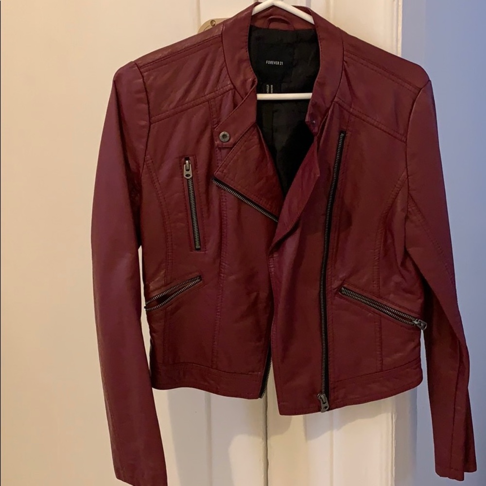 Forever 21 Pleather Jacket